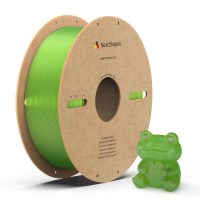 PETG HS/HF филамент NextShapes, 1,75 мм, для скоростной печати, 1 кг, Прозрачный зеленый (картонная катушка)