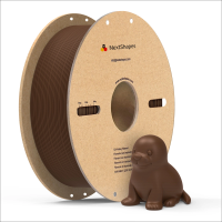 PLA филамент NextShapes, 1,75 мм, 1 кг, Шоколадный (картонная катушка)