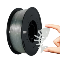 TPU филамент KINGROON 1.75 мм, 1 кг., Прозрачный