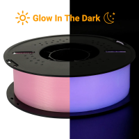 PLA филамент KINGROON 1.75 мм, светящийся, 1 кг., Фиолетовый