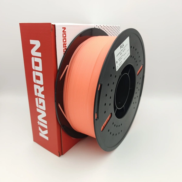 PLA филамент KINGROON 1.75 мм, светящийся, 1 кг., Розовый