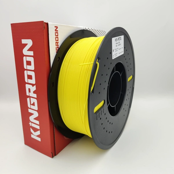 PETG HS/HF филамент KINGROON 1.75 мм, для скоростной печати 1 кг., Желтый