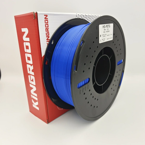 PETG HS/HF филамент KINGROON 1.75 мм, для скоростной печати 1 кг., Синий