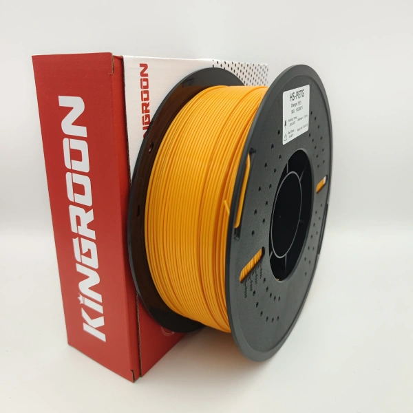 PETG HS/HF филамент KINGROON 1.75 мм, для скоростной печати 1 кг., Оранжевый