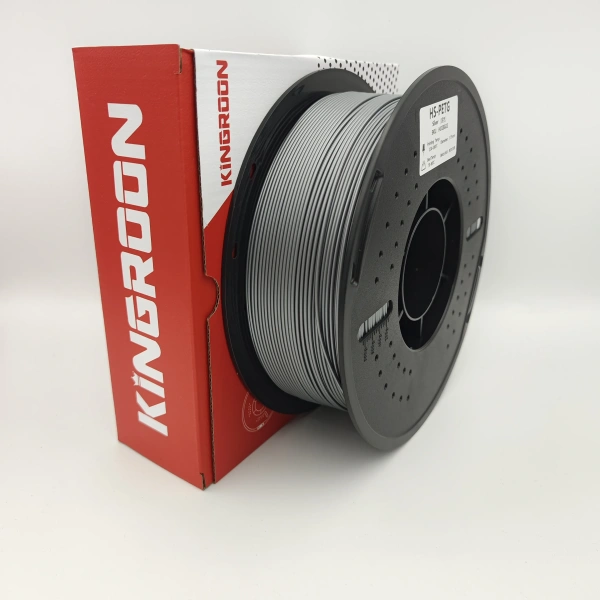 PETG HS/HF филамент KINGROON 1.75 мм, для скоростной печати 1 кг., Серебро
