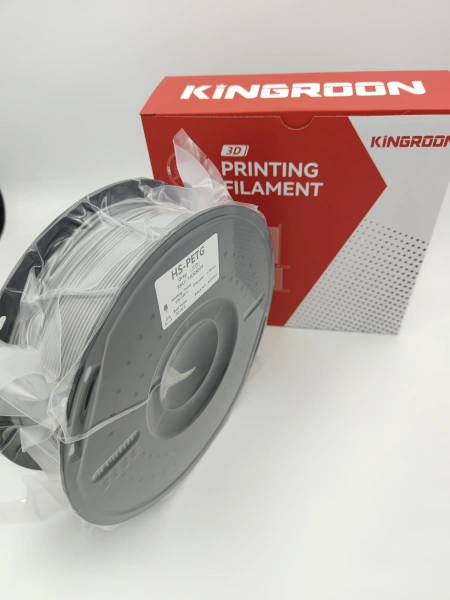 PETG филамент KINGROON 1.75 мм, для скоростной печати 1 кг., Серый