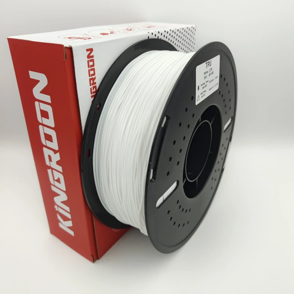 TPU 95A филамент KINGROON 1.75 мм, 1 кг., Белый